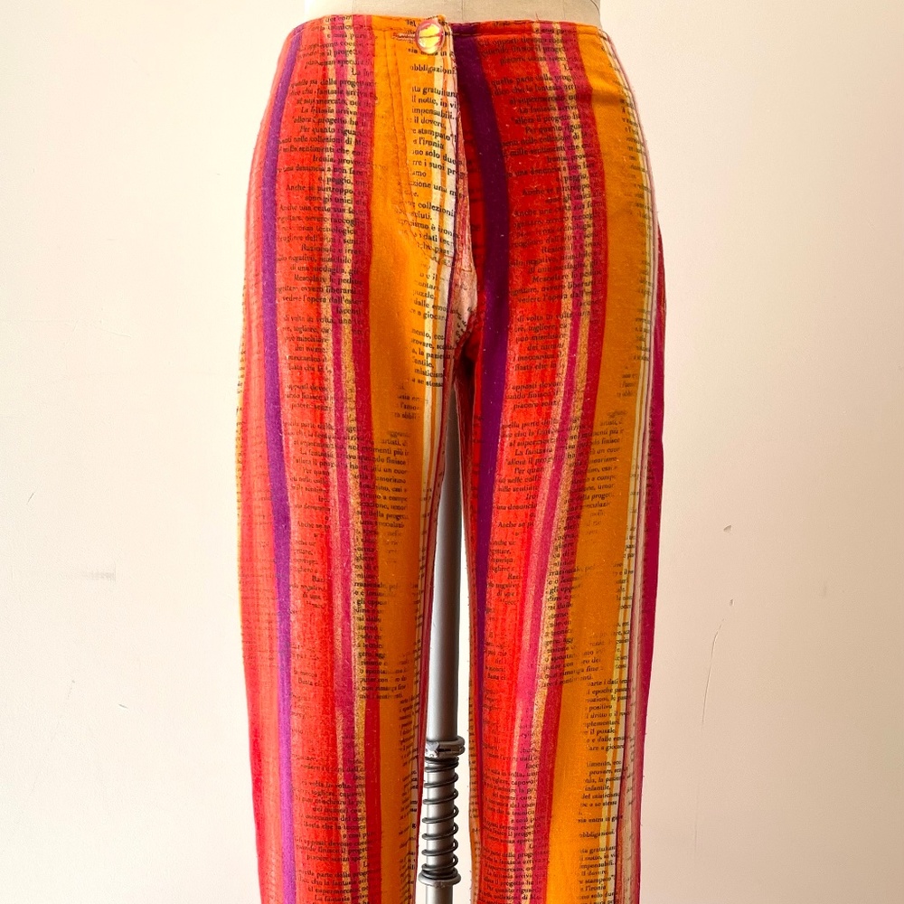 Moschino Cheap 'and Chic Summer Linen Pants